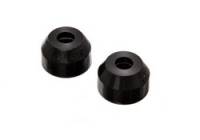 Tie Rods and Components - Tie Rod Dust Boots - Energy Suspension - Energy Suspension Tie Rod End Dust Boots - 19/32" Top - 1-3 - 8" Bottom - Round - Black (Pair)