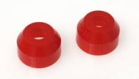 Energy Suspension Tie Rod End Dust Boots - 19/32" Top - 1-3 - 8" Bottom - Round - Red (Pair)