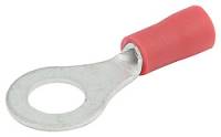 Allstar Performance Vinyl Insulated Ring Terminals - 1/4" Hole - 22-18 Gauge - (20 Pack)