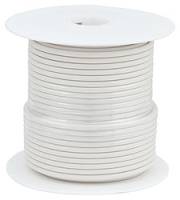 Allstar Performance Primary Wire - White - 100' Spool - 20AWG
