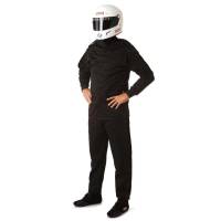Safety Equipment - Racing Suits - RaceQuip - RaceQuip 110 Series Pyrovatex Jacket (Only) - Black - Med/Tall