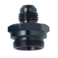 Carburetor Accessories and Components - Carburetor Fittings - Fragola Performance Systems - Fragola Carburetor Fitting -8 AN x 9/16-24 - 3" Length - Black
