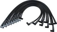 Spark Plug Wires - QuickCar Sleeved Race Spark Plug Wire Sets - QuickCar Racing Products - QuickCar Sleeved Race Wires w/o Coil Wire - Black - Small Block Chevy