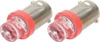 Gauges and Data Acquisition - Gauge Components - QuickCar Racing Products - QuickCar LED Light Bulbs - Red - (Set of 2)