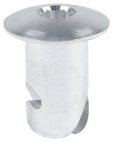 Quick Turn Fasteners and Components - Quick Turn Fasteners - Allstar Performance - Allstar Performance Aluminum Oval Allen Head Fasteners - 7/16 " x .500" - (10 Pack)